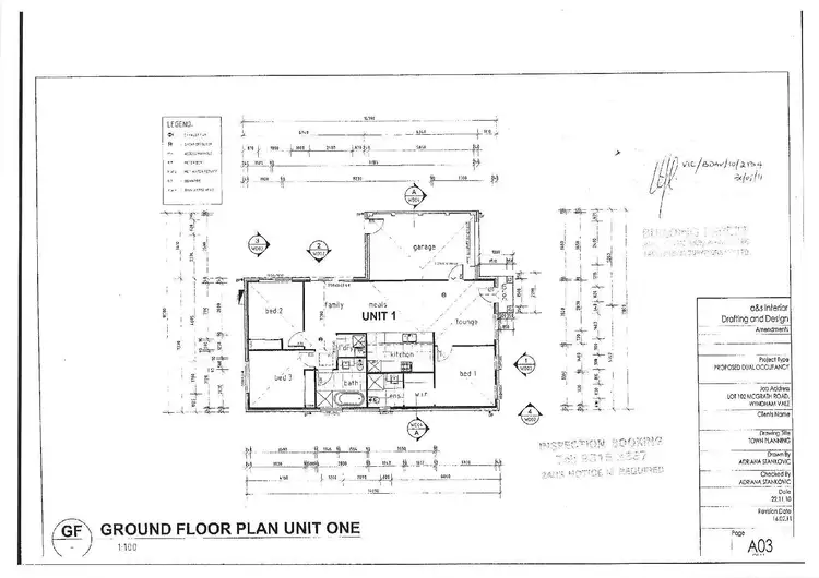 Floorplan of Homely unit listing, 1/461 McGrath Road, Wyndham Vale VIC 3024