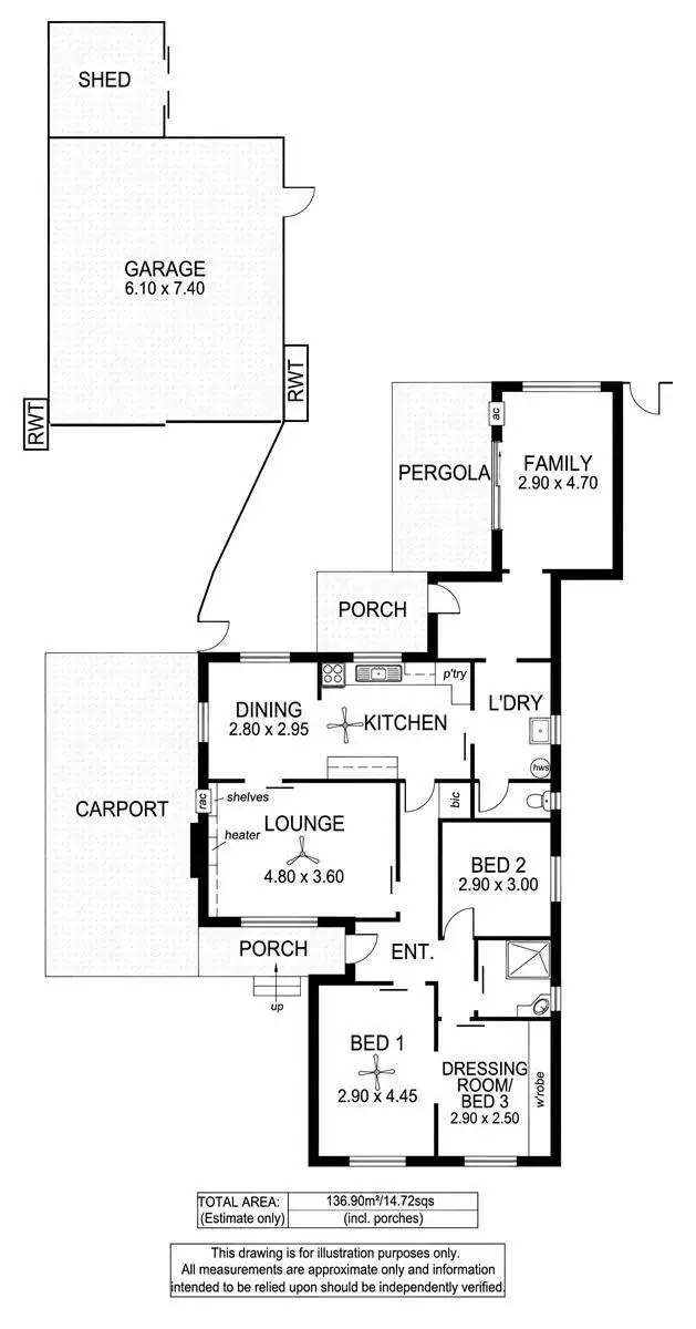 Floorplan of Homely house listing, 20 Melbourne Street, Sturt SA 5047