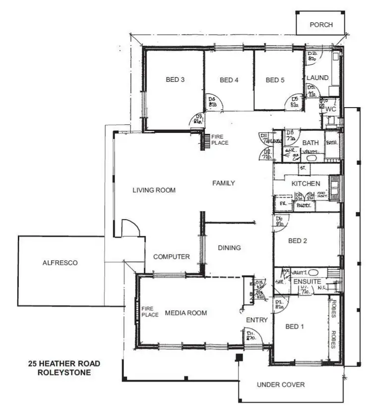 Floorplan of Homely house listing, 25 Heather Road, Roleystone WA 6111