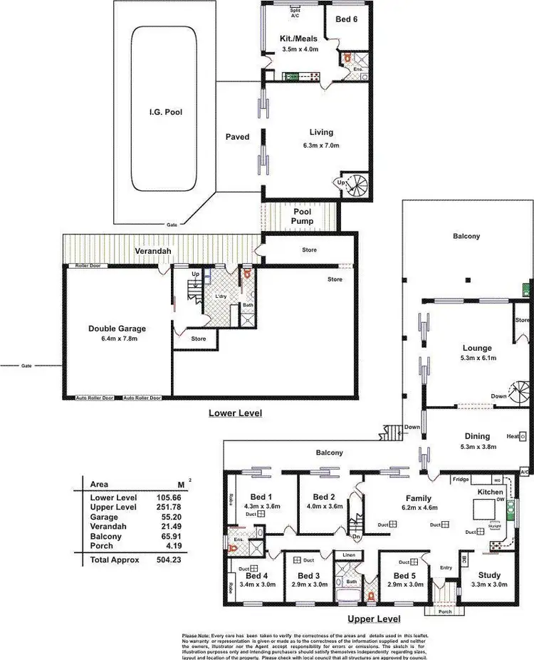 Floorplan of Homely house listing, 16 Yurilla Drive, Bellevue Heights SA 5050