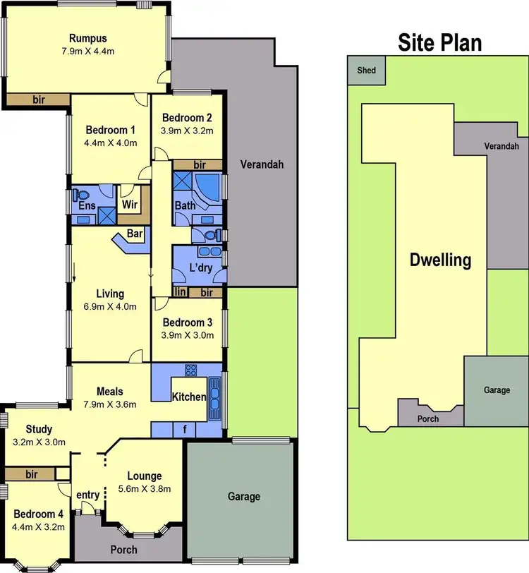 Floorplan of Homely house listing, 109 Parmelia Drive, Taylors Lakes VIC 3038