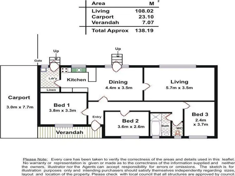 Floorplan of Homely house listing, 2 Milton Street, Hackham SA 5163