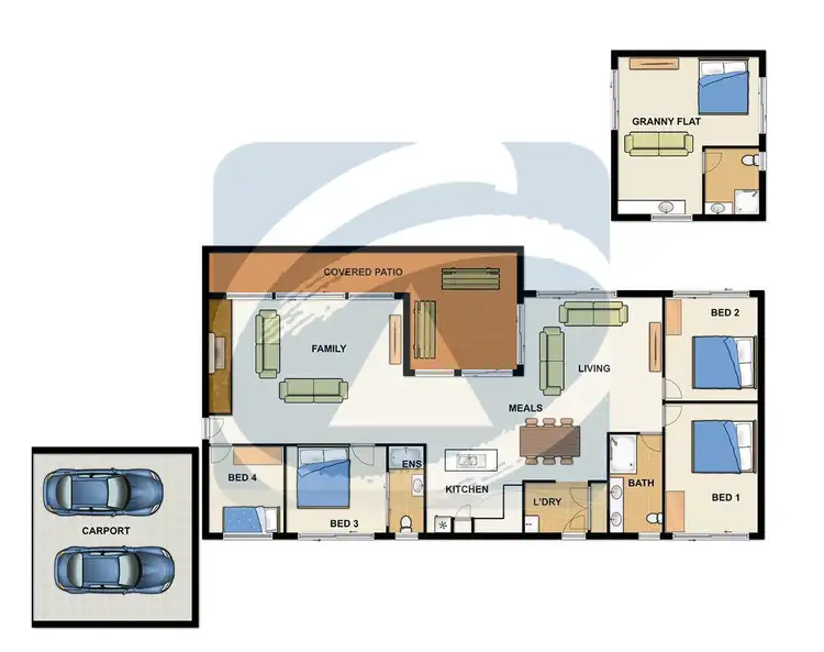 Floorplan of Homely house listing, 8 Drews Road, Loganholme QLD 4129