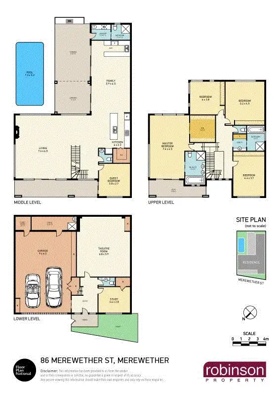 Floorplan of Homely house listing, 86 Merewether Street, Merewether NSW 2291