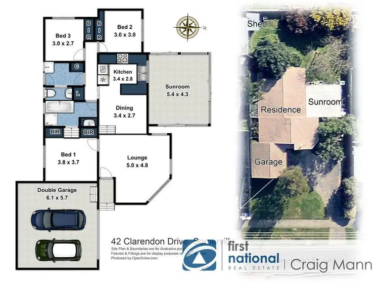 Floorplan of Homely house listing, 42 Clarendon Drive, Somerville VIC 3912