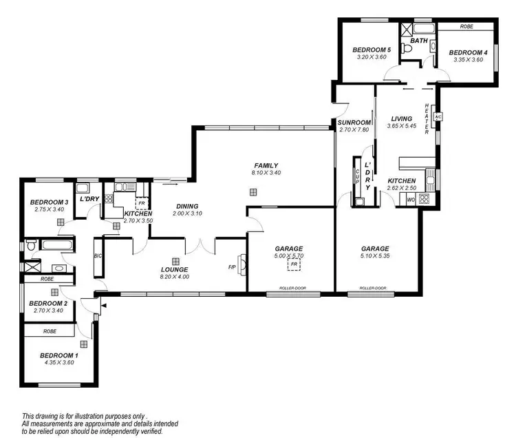 Floorplan of Homely house listing, 17 Valley View Drive, Highbury SA 5089