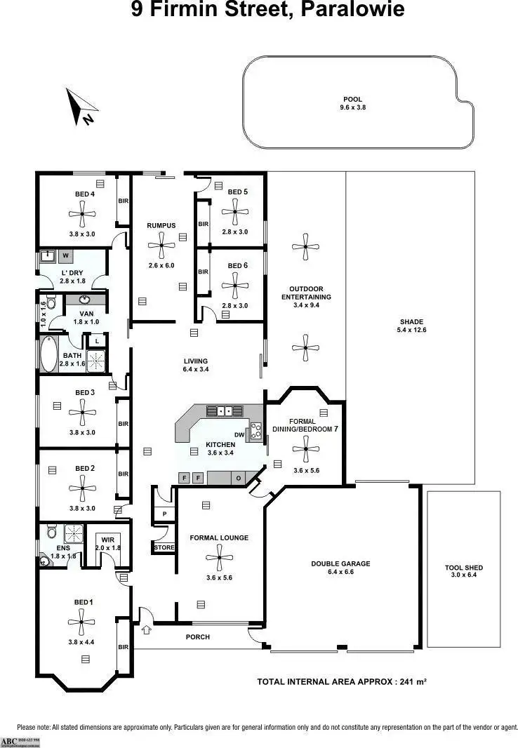 Floorplan of Homely house listing, 9 Firmin Street, Paralowie SA 5108