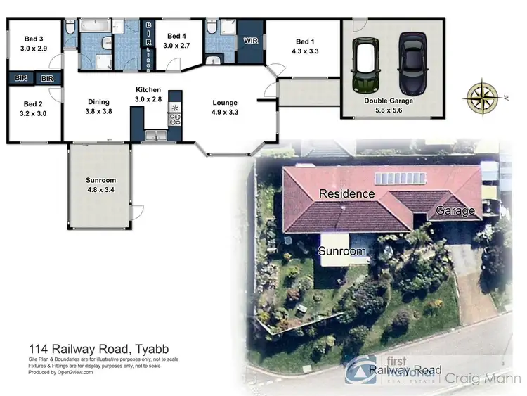 Floorplan of Homely house listing, 114 Railway Road, Tyabb VIC 3913