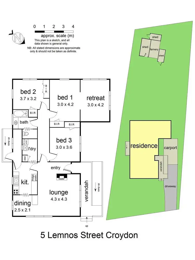 Floorplan of Homely house listing, 5 Lemnos Street, Croydon VIC 3136
