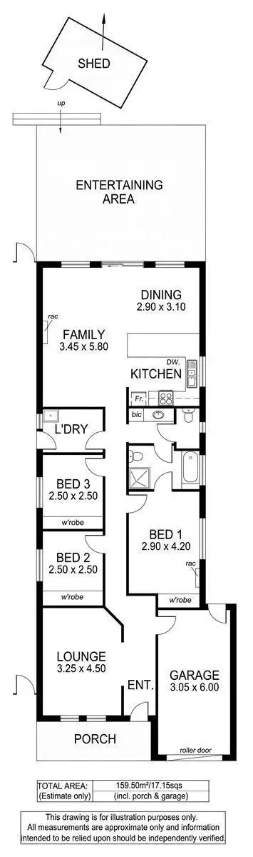 Floorplan of Homely house listing, 3A Lincoln Avenue, Sturt SA 5047