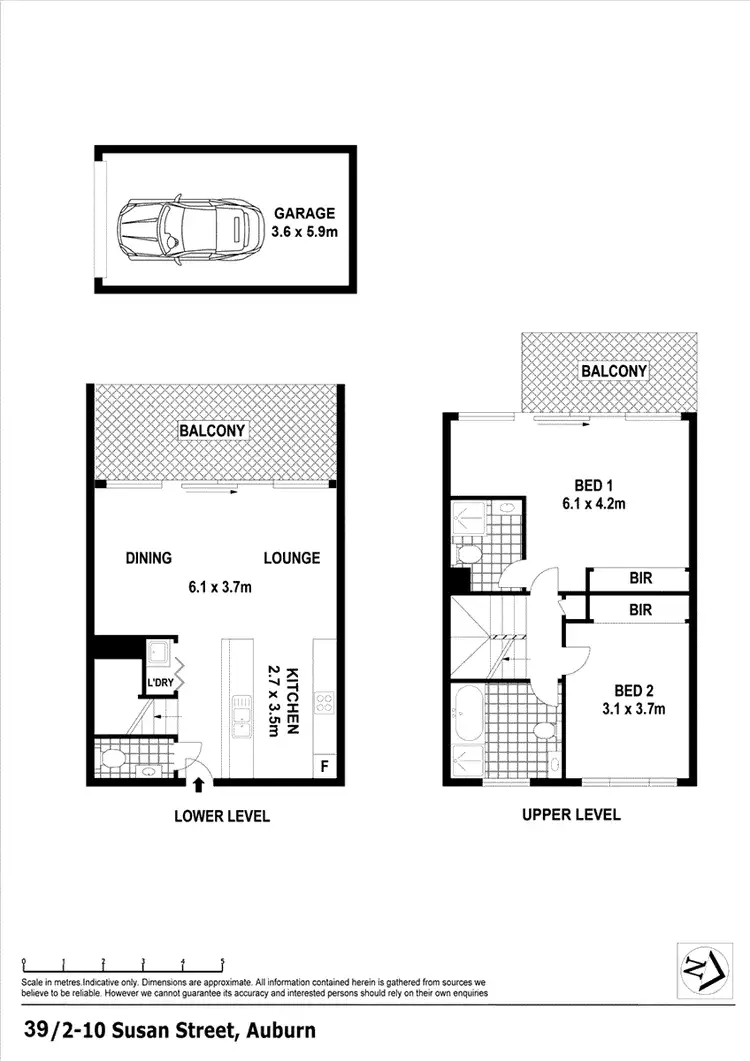 Floorplan of Homely apartment listing, 39/2-10 Susan Street, Auburn NSW 2144