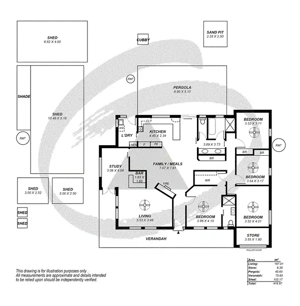 Floorplan of Homely house listing, 30 Brougham Place, Kanmantoo SA 5252