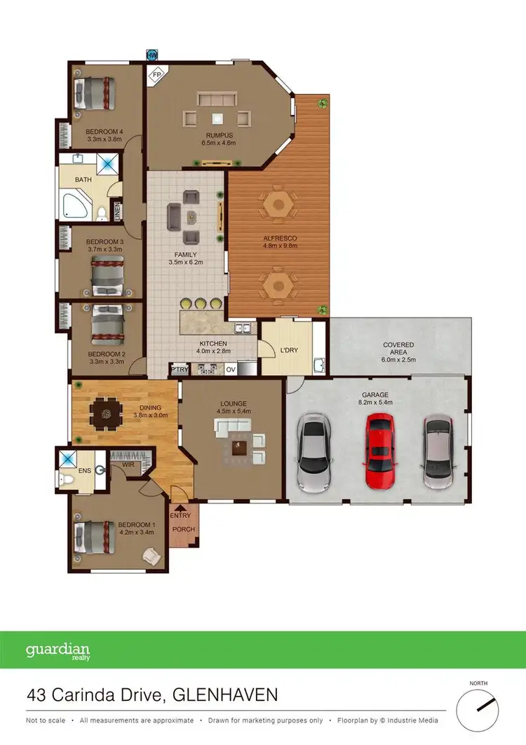 Floorplan of Homely house listing, 43 Carinda Drive, Glenhaven NSW 2156