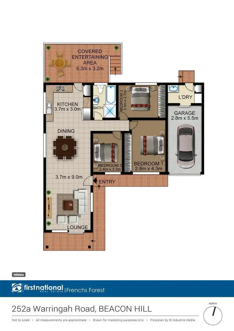 Floorplan of Homely house listing, 252A Warringah Road, Beacon Hill NSW 2100