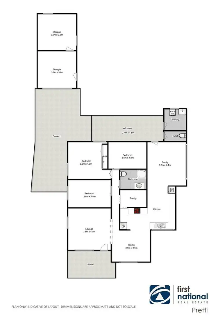 Floorplan of Homely house listing, 3 Pinnacle Street, Sadleir NSW 2168