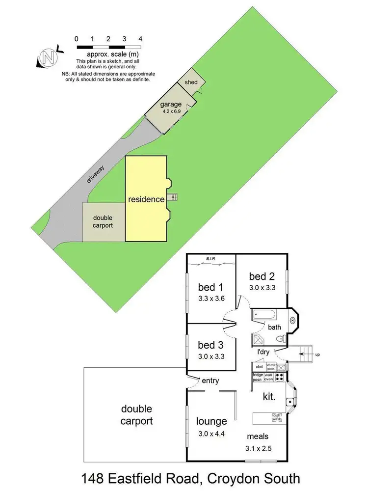 Floorplan of Homely house listing, 148 Eastfield Road, Croydon South VIC 3136