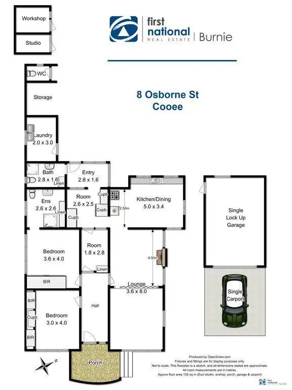 Floorplan of Homely house listing, 8 Osborne Street, Cooee TAS 7320