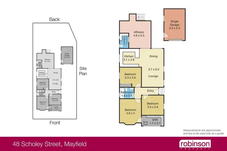 Floorplan of Homely house listing, 48 Scholey Street, Mayfield NSW 2304