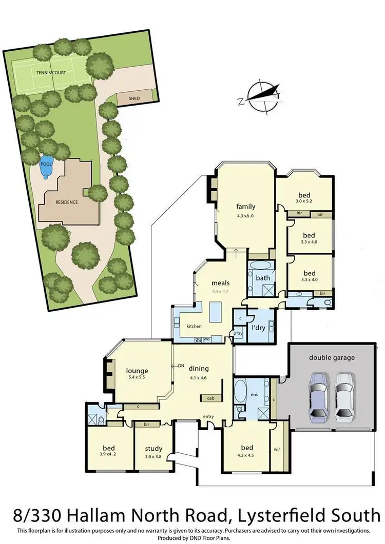 Floorplan of Homely house listing, 8/330 Hallam North Road, Lysterfield South VIC 3156