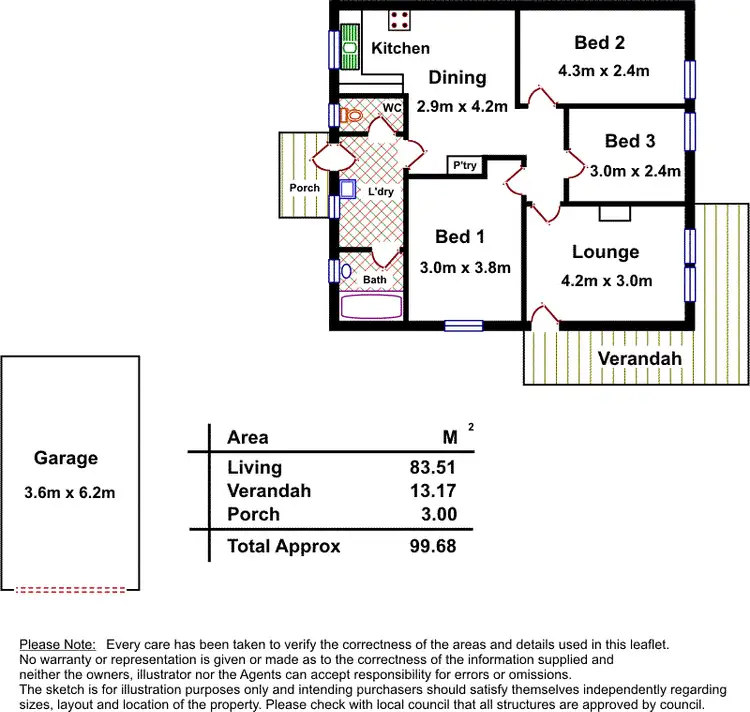 Floorplan of Homely house listing, 37 Counter Road, Elizabeth Downs SA 5113