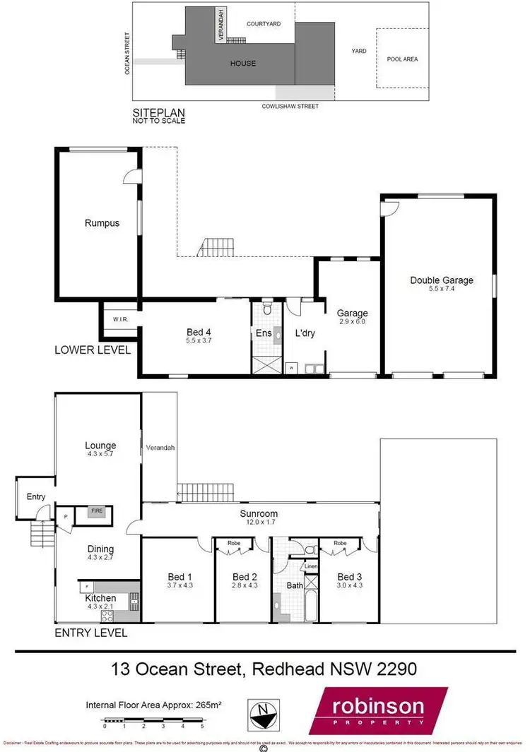 Floorplan of Homely house listing, 13 Ocean Street, Redhead NSW 2290