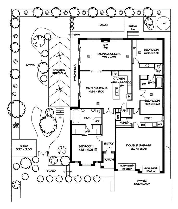 Floorplan of Homely house listing, 3 Clifton Court, Stonyfell SA 5066