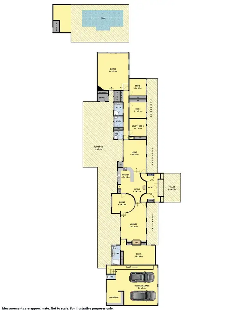 Floorplan of Homely house listing, 1101 Table Top Road, Table Top NSW 2640