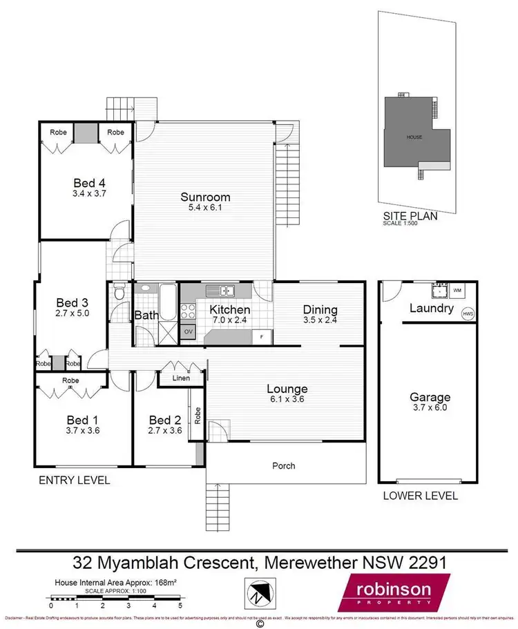 Floorplan of Homely house listing, 32 Myamblah Crescent, Merewether NSW 2291