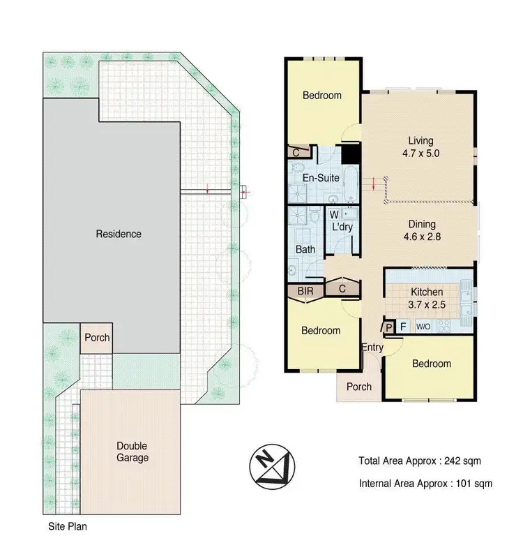 Floorplan of Homely villa listing, 12/3-9 Beach Street, Tennyson Point NSW 2111