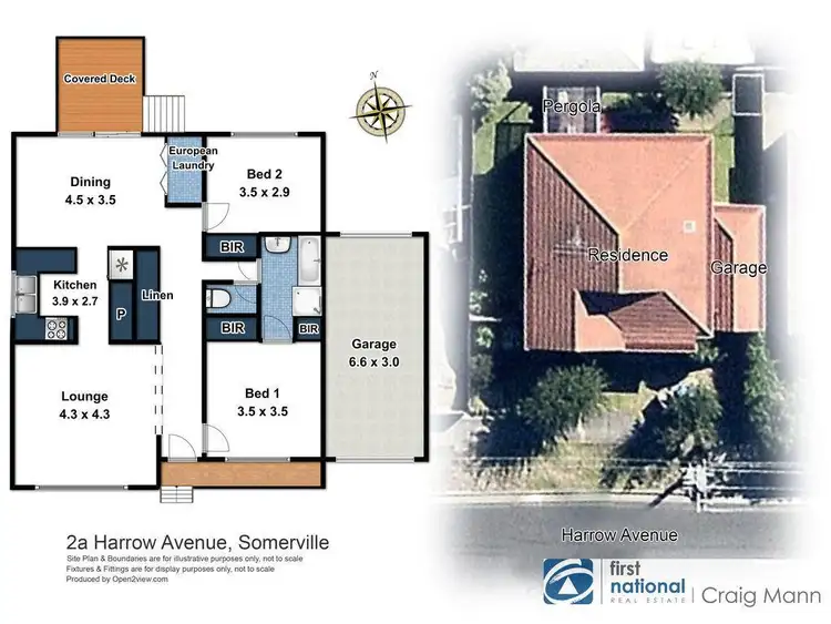 Floorplan of Homely house listing, 2a Harrow Avenue, Somerville VIC 3912