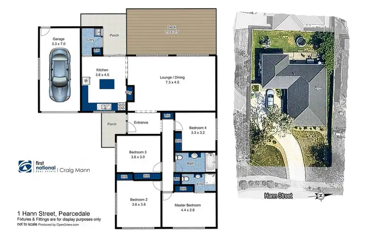 Floorplan of Homely house listing, 1 Hann Street, Pearcedale VIC 3912