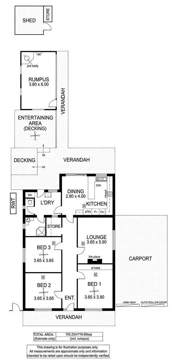 Floorplan of Homely house listing, 32 Penang Avenue, Colonel Light Gardens SA 5041