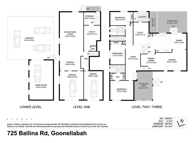 Floorplan of Homely house listing, 725 Ballina Road, Goonellabah NSW 2480