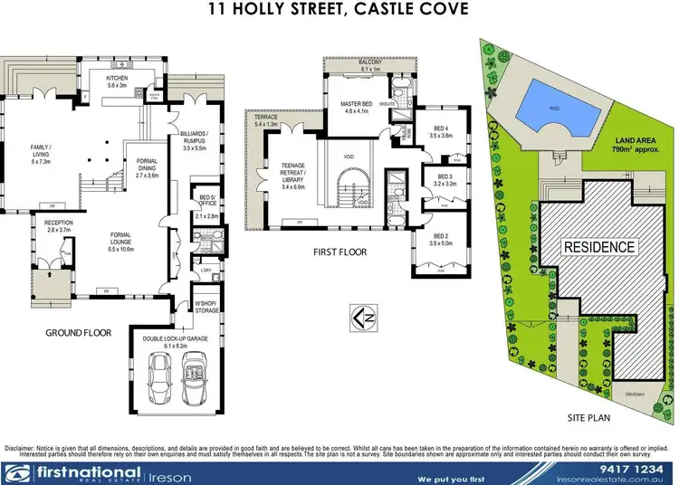 Floorplan of Homely house listing, 11 Holly Street, Castle Cove NSW 2069