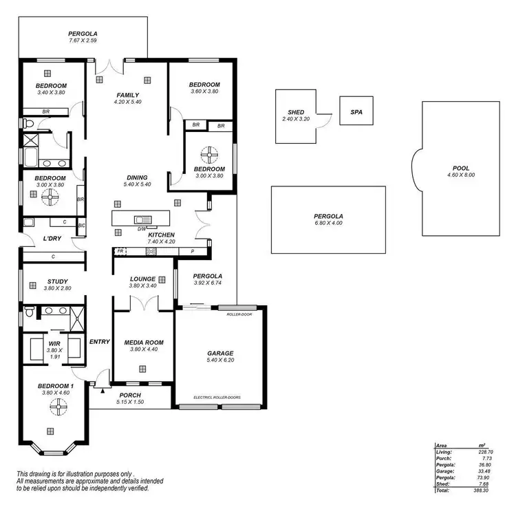Floorplan of Homely house listing, 67 The Grove, Lower Mitcham SA 5062
