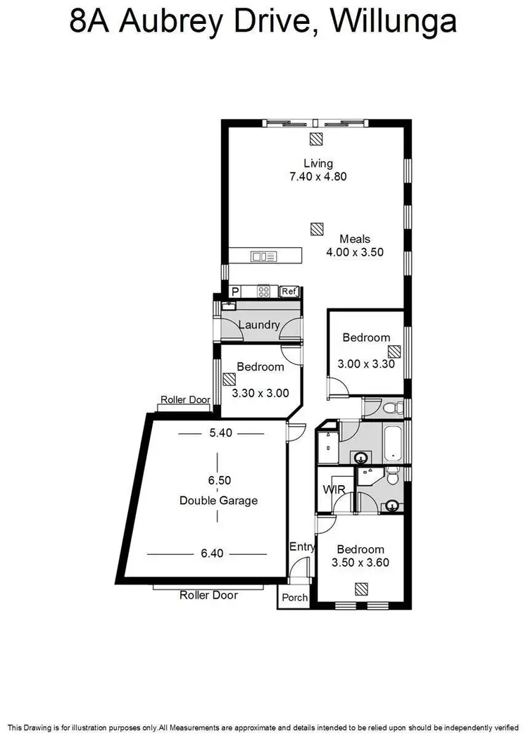 Floorplan of Homely house listing, 8a Aubrey Drive, Willunga SA 5172