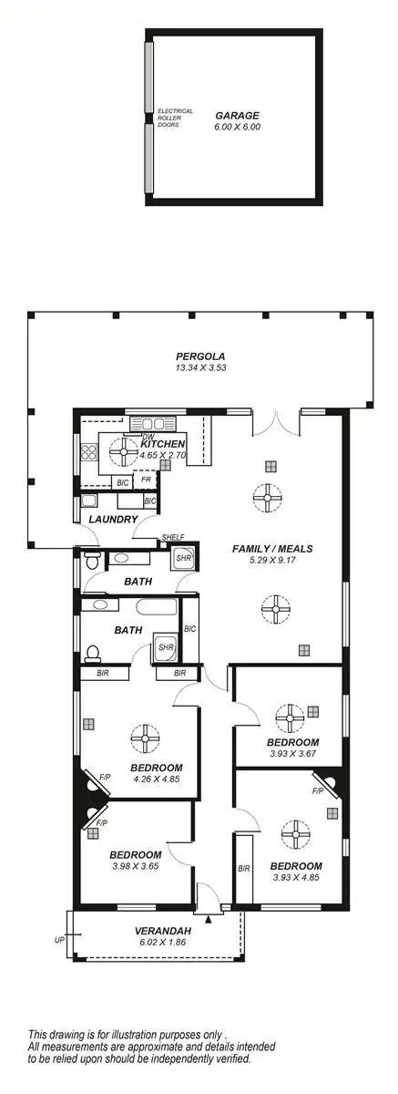 Floorplan of Homely house listing, 39 Jervois Street, Hawthorn SA 5062