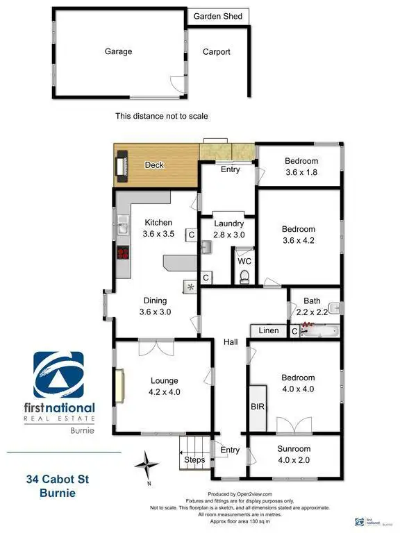Floorplan of Homely house listing, 34 Cabot Street, Acton TAS 7320