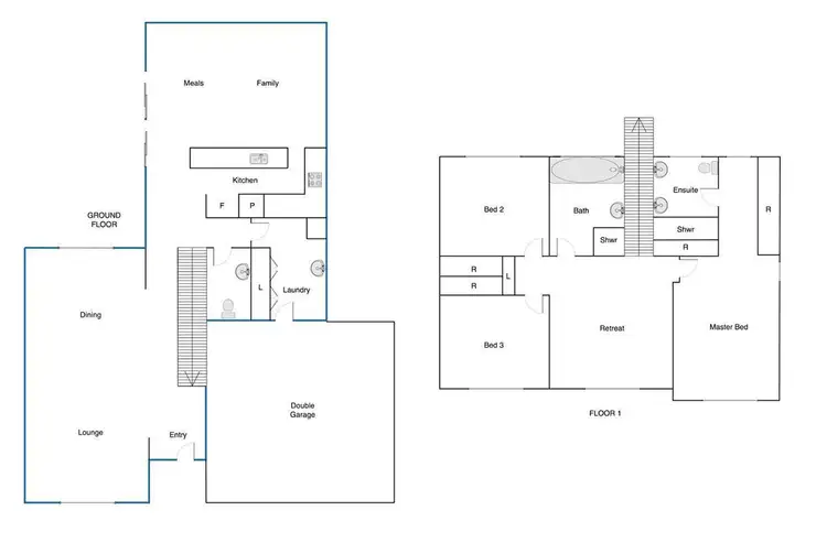 Floorplan of Homely house listing, 4 Windy Hill Drive, Mulgrave VIC 3170
