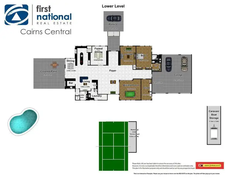 Floorplan of Homely house listing, 105-109 Mansfield Street, Earlville QLD 4870