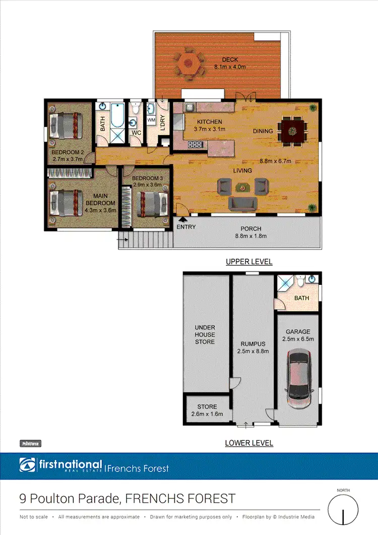 Floorplan of Homely house listing, 9 Poulton Parade, Frenchs Forest NSW 2086