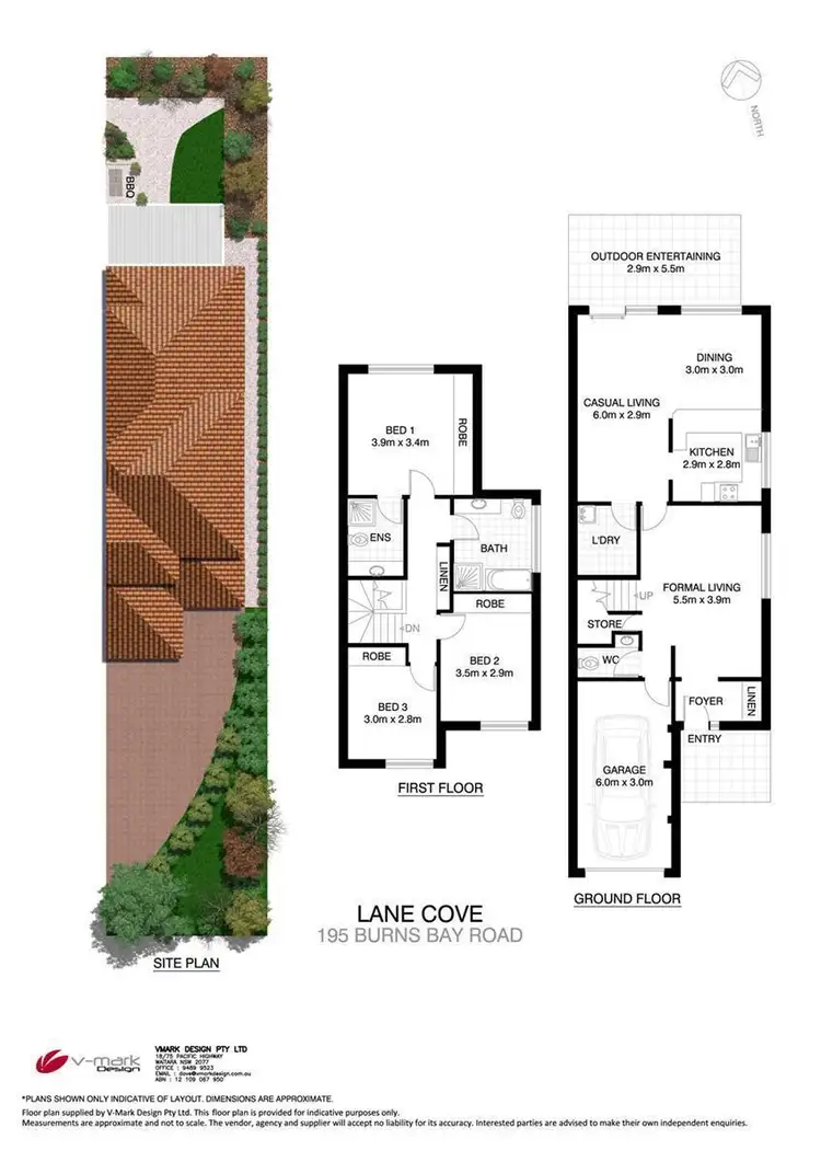 Floorplan of Homely house listing, 195 Burns Bay Road, Lane Cove NSW 2066