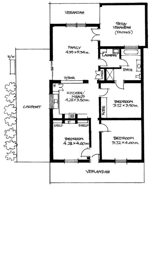 Floorplan of Homely house listing, 8 Beaconsfield Street, Fullarton SA 5063