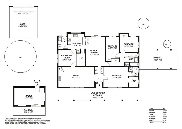 Floorplan of Homely house listing, 16 Hollidays Road, Summertown SA 5141