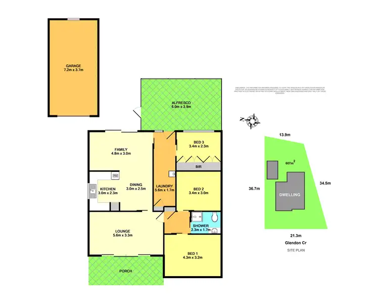 Floorplan of Homely house listing, 20 Glendon Crescent, Glendale NSW 2285