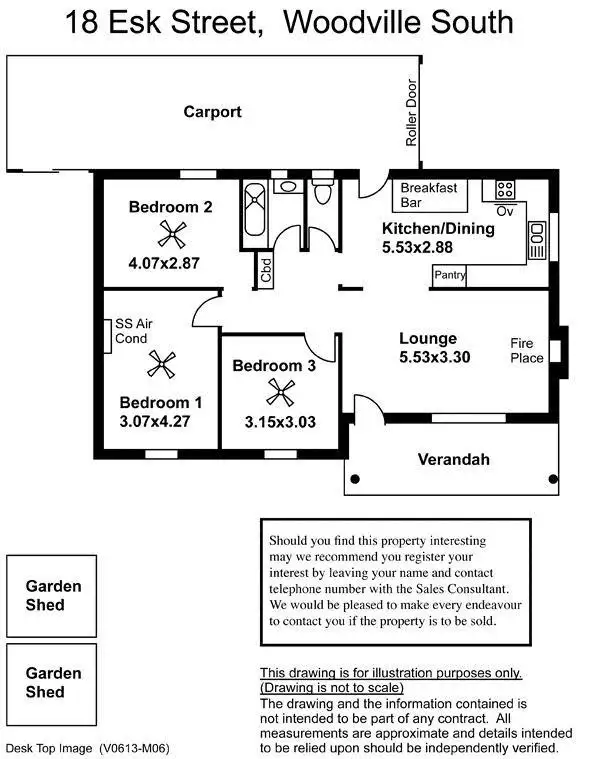 Floorplan of Homely house listing, 18 Esk Street, Woodville South SA 5011