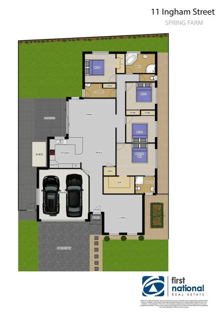 Floorplan of Homely house listing, 11 Ingham Street, Spring Farm NSW 2570
