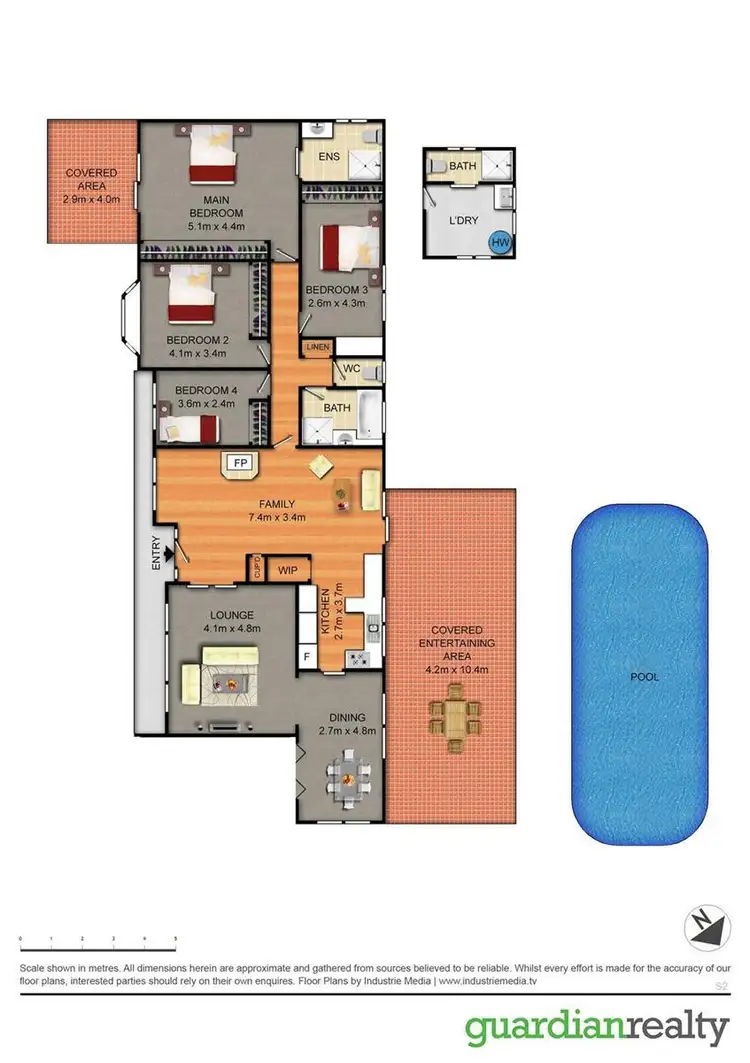 Floorplan of Homely house listing, Address available on request