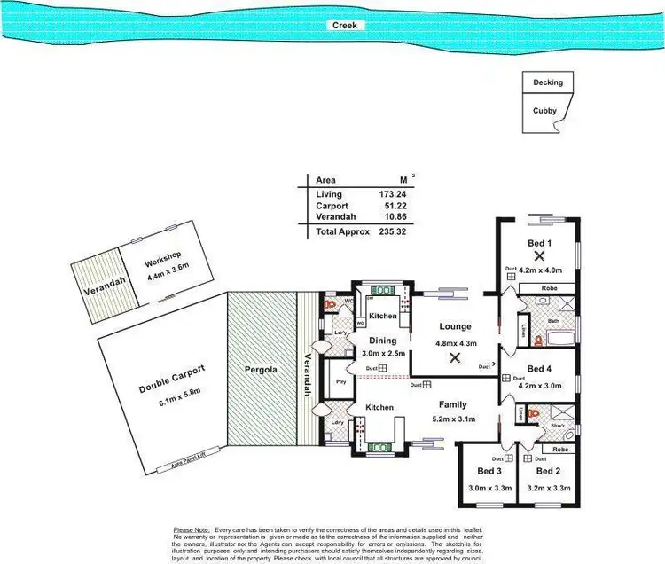 Floorplan of Homely house listing, 3 Radar Street, St Agnes SA 5097