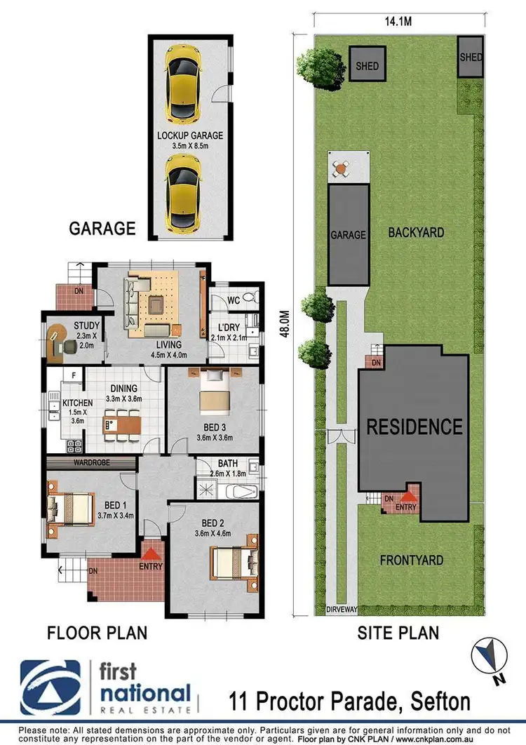 Floorplan of Homely house listing, 11 Proctor Parade, Sefton NSW 2162